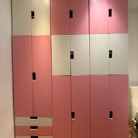 Armadio componibile bicolore