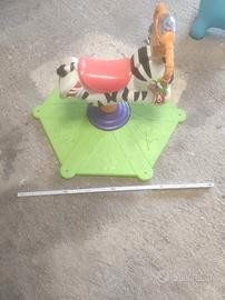 Gioco Zebra saltella e gira Fisher Price