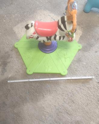 Gioco Zebra saltella e gira Fisher Price