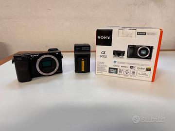 Sony a6000 + extra batteria Patona NP-FW50