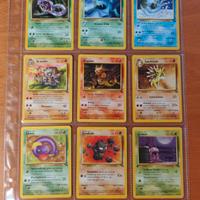 Lotto 20 Carte Pokémon Vintage Set Fossil 