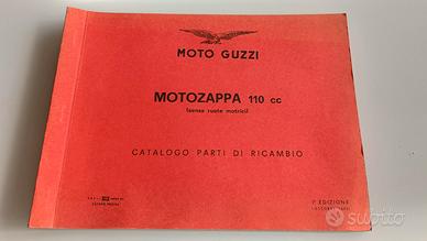 Catalogo parti di ricambio Motozappa 110 cc