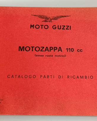 Catalogo parti di ricambio Motozappa 110 cc