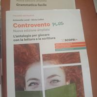 n.2 v italiano 3^superiori ,antologia e grammatica