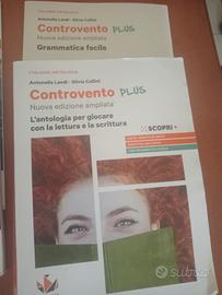 n.2 v italiano 3^superiori ,antologia e grammatica