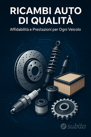 Ricambi auto per tutte le marche