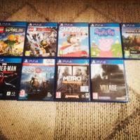 lotto di 9 giochi per play 4