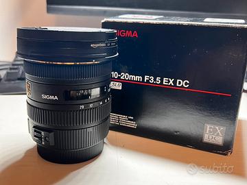 Sigma 10-20mm f/3.5 EX DC HSM - Canon EF