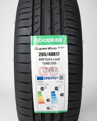 2 Pneumatici 205/40 R17 Goodride Zuper Eco Z - 107