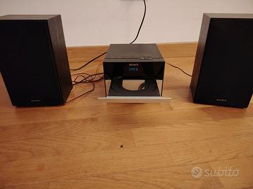 Sony stereo con casse