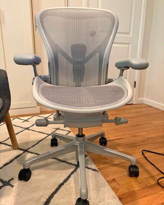 Herman Miller Aeron Size B Fully Loaded – Mineral