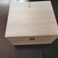 Cassette in legno nuove  per vino o altro 