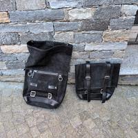 Unit Garage Borse in pelle + telaio BMW Nine T