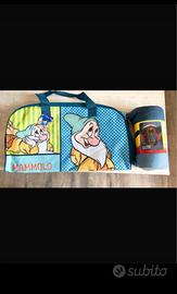 Set Borsone da viaggio Disney + Plaid Dragons