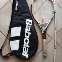 Racchetta tennis Babolat ragazzo e borsone