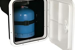 Contenitore porta bombola gpl da 3kg barca/camper
