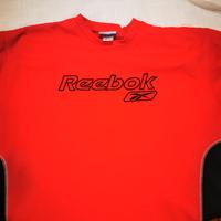 felpa rossa Reebok 