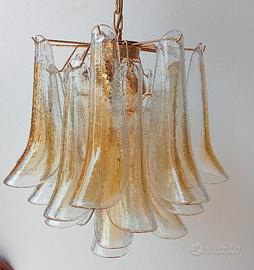 Lampadario Novaresi in vetro di Murano 