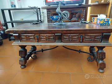 tavolo + 6 sedie  stile rustico