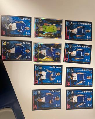 Lotto 10 Carte Match Attax 2018/19 Everton