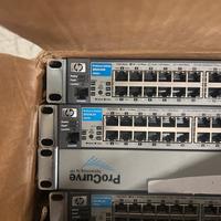 Lotto switch rete 24 porte gigabit