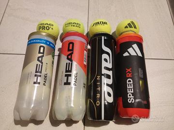 5 tubi palline da Padel Head Adidas sane