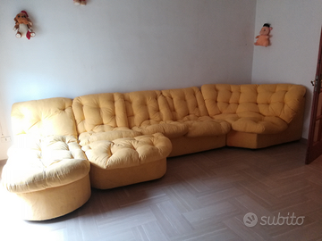Divano componibile con penisola
