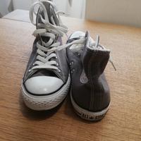 converse all star grigie tg7 