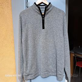 PULLOVER CON CERNIERA - 100% CASHMERE - NUOVO
