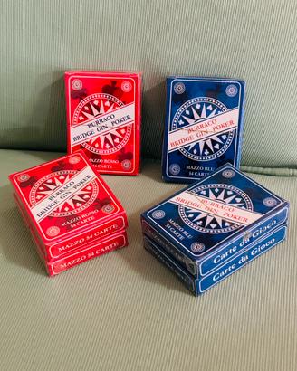 3 set di carte da gioco NUOVI