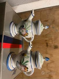 Damigiane con coperchio