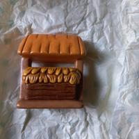 Thun mangiatoia con gatto presepe classico 