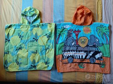 Accappatoi poncho bambini/e