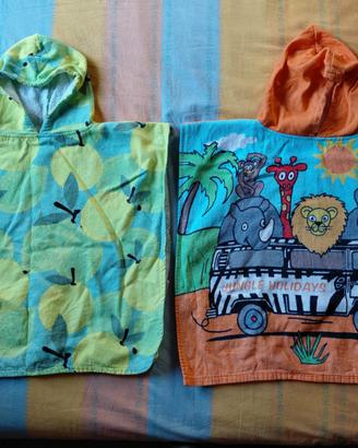 Accappatoi poncho bambini/e