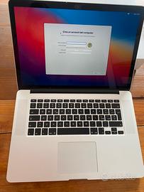 Macbook Pro Retina 15" i7 - Late 2013 256 gb
