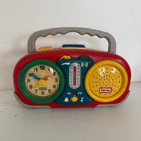 Radio sveglia snooze vintage little tikes bambini