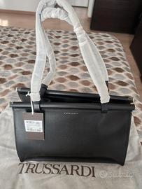 Borsa nuova pelle Trussardi nera