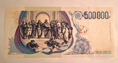 Banconota 500000 lire, fior di stampa
