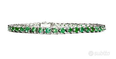 Bracciale Tennis Green Line