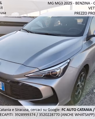 Mg MG3 1.5 Comfort 2025 - PARI AL NUOVO