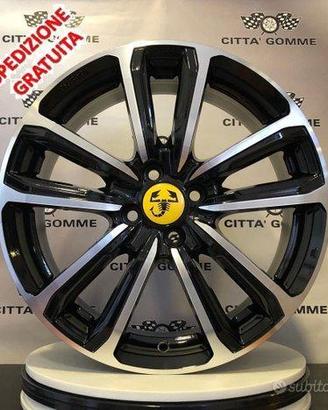 Cerchi in lega Abarth 500 da 15