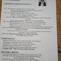 Receptionist hotel