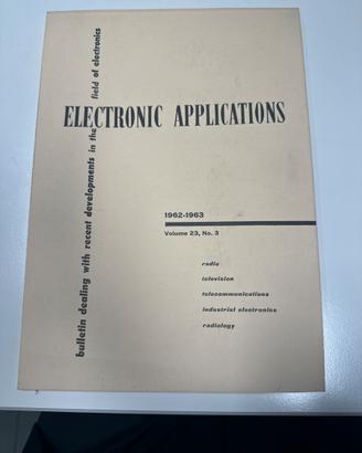“elec Applications” 1962-63 – Elettronica Vintage