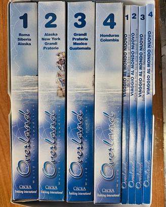 cofanetto vhs overland 