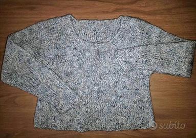 MAGLIONE *NUOVO* A TRAMA MELANGE