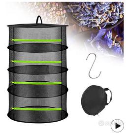 Rete Essiccazione 4 Strati  per Erbe  da Appendere