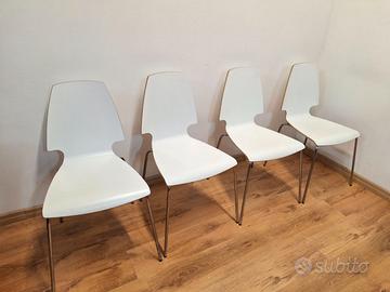 Set 4 Sedie IKEA VILMAR fine anni '90 - Design