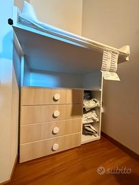 Fasciatoio con materasso ikea