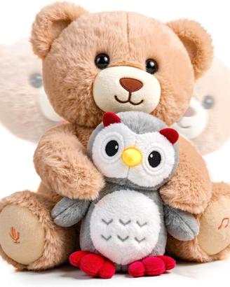 eJog Pup Orso Peluche Musicale con Gufo