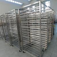 carrelli porta teglie acciaio inox 